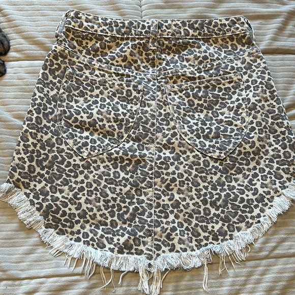 Animal print we the free skirt - Picture 4 of 4
